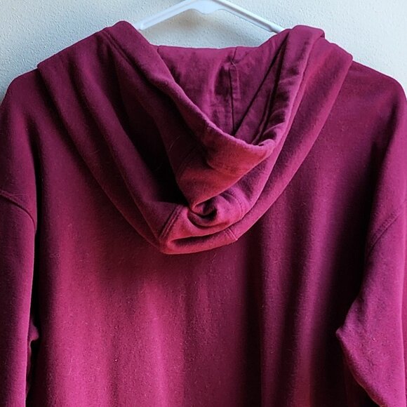 Calvin Klein Performance Pink/Black Zip-Up Hooded Sweatshirt Size Large - Picture 13 of 14